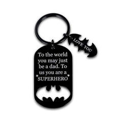 Dad Is My Hero - Keychain