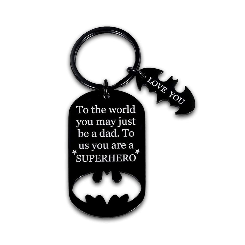 Dad Is My Hero - Keychain