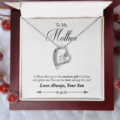 To My Mother, From Son Forever Love Necklace