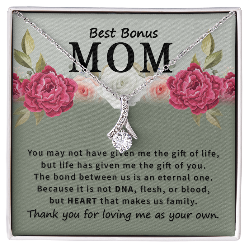 Best Bonus Mom Alluring Beauty Necklace